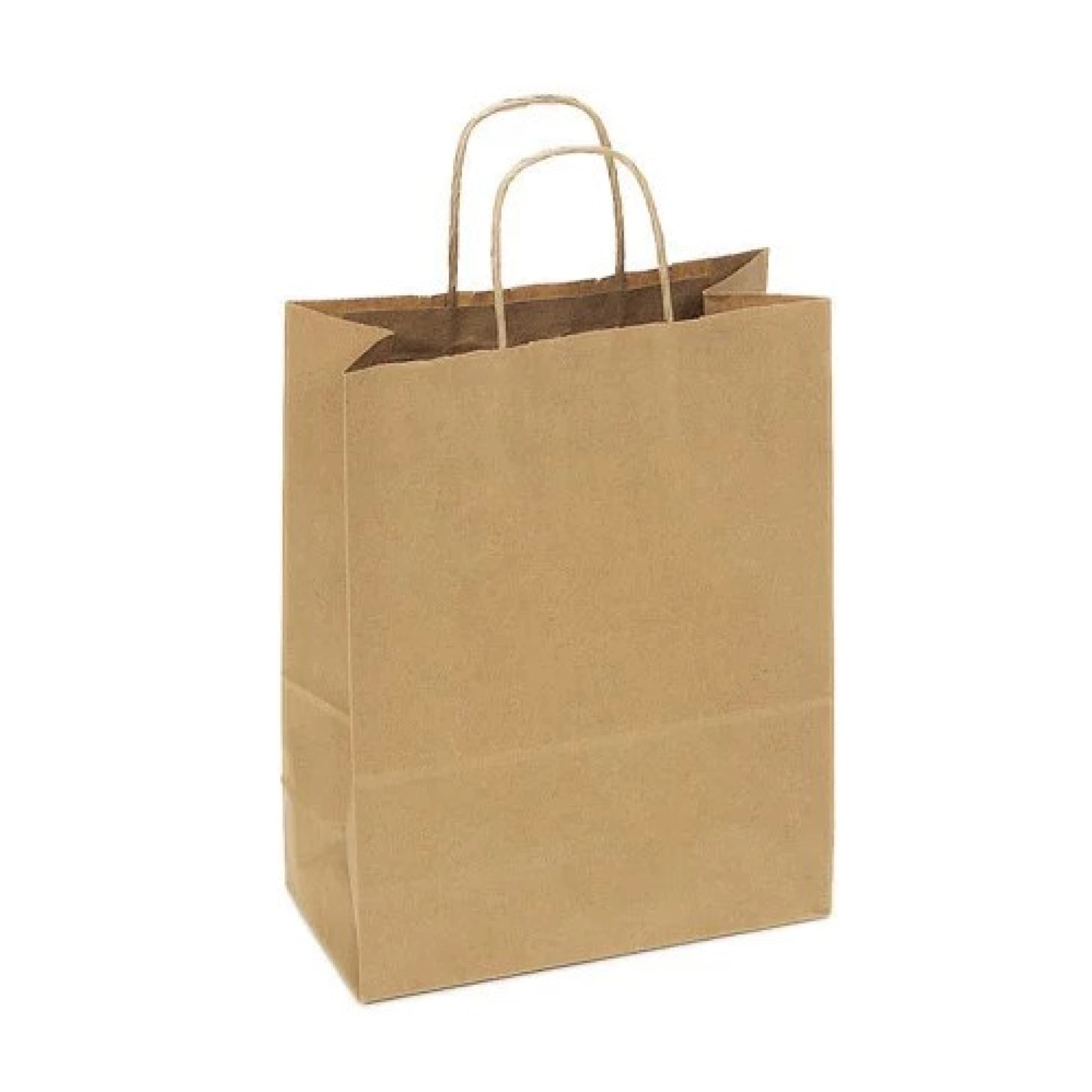 BROWN TWISTED HANDLE BAG LARGE-UKRIANIN (250pcs)